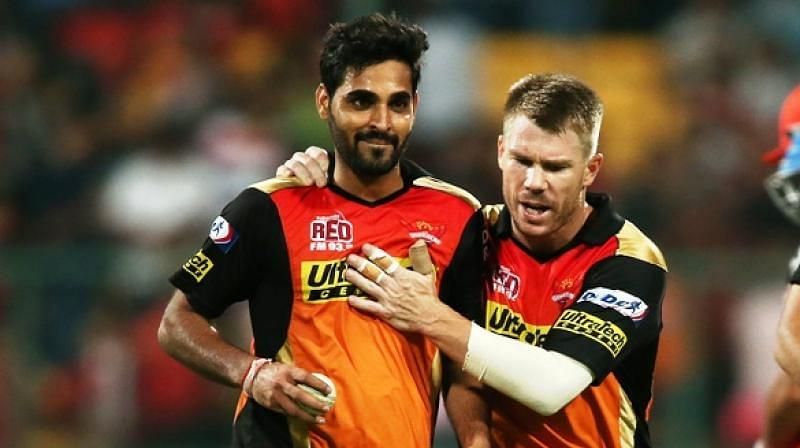 Bhuvi and Warner played pivotal roles in Sunrisers winning their maiden title